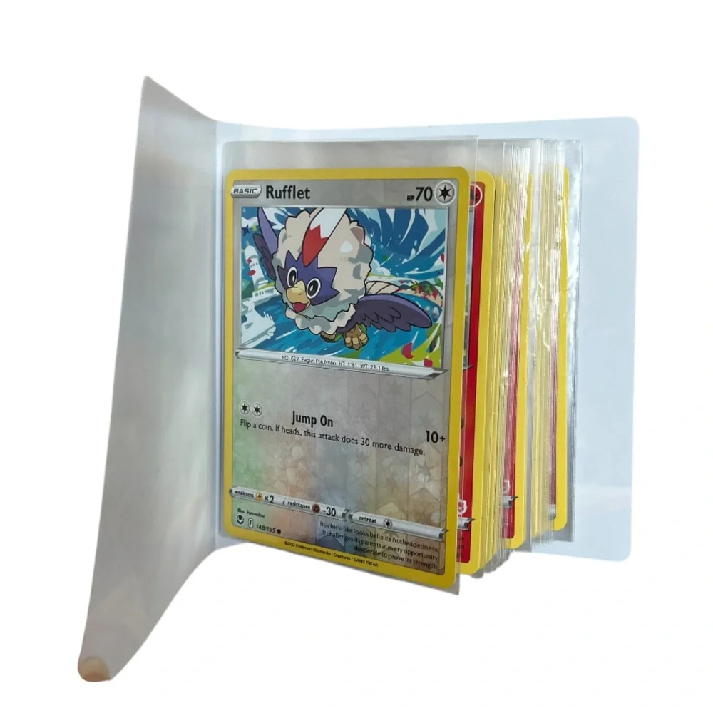 Pokemon Bundle of 24 Cards and Card Holder